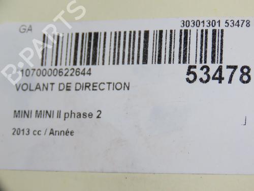 Steering wheel MINI MINI COUNTRYMAN (R60) Cooper D | BP28801582C49 