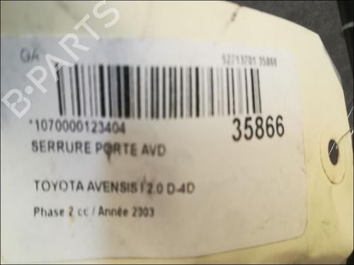 Front right lock TOYOTA AVENSIS (_T25_) 2.0 D-4D (CDT250_, CDT250R) | BP23176378C97
