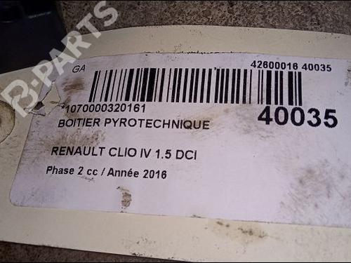 ECU airbags RENAULT CLIO IV (BH_) 1.5 dCi 75 | BP9618320M53 