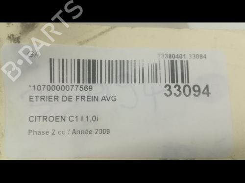 left-front-brake-caliper-citroen-c1-pm_-pn_-2005-2006-2007-2008-2009-2010-2011-2012-2013-2014-23174050 main image
