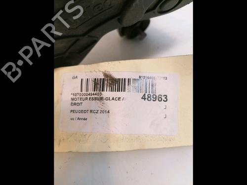 Used Front wiper motor PEUGEOT RCZ 2.0 HDi (163 hp) 16781537