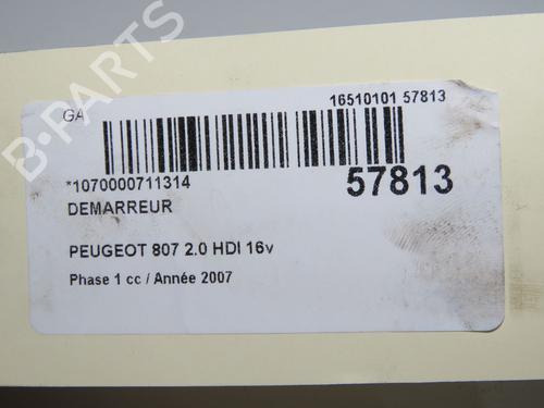 Starter PEUGEOT 807 (EB_) 2.0 HDi | BP33279241M8  - Image 7