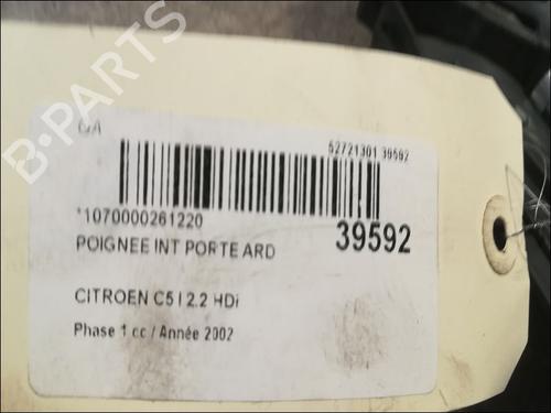 Used Rear right interior door handle CITROËN C5 I (DC_) 2.2 HDi (DC4HXB, DC4HXE) (133 hp) 9611311