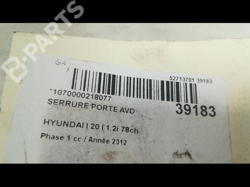 Front right lock HYUNDAI i20 I (PB, PBT) 1.2 | BP9606231C97 