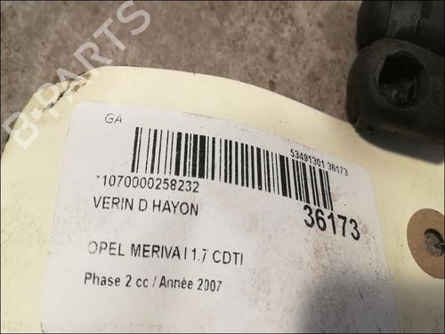 Tailgate lift support OPEL MERIVA A MPV (X03) 1.7 CDTI (E75) | BP14879667C138 