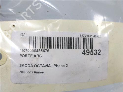 Left rear door SKODA OCTAVIA I Combi (1U5) 1.9 TDI | BP19170766C4 