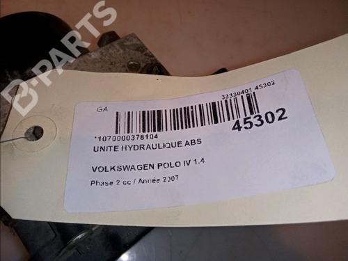 ABS pump VW POLO IV (9N_, 9A_) 1.4 TDI | BP12180942M43 