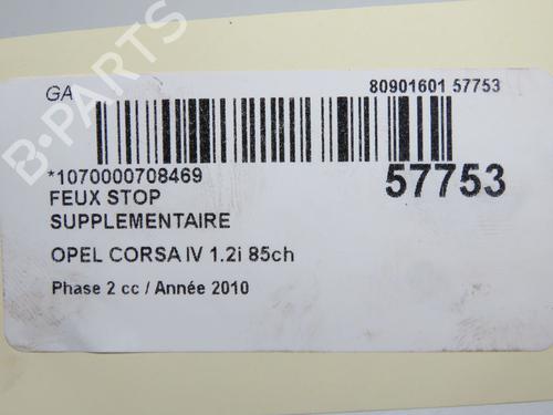 Terzo stop OPEL CORSA D (S07) 1.2 (L08, L68) (86 hp) 32377450