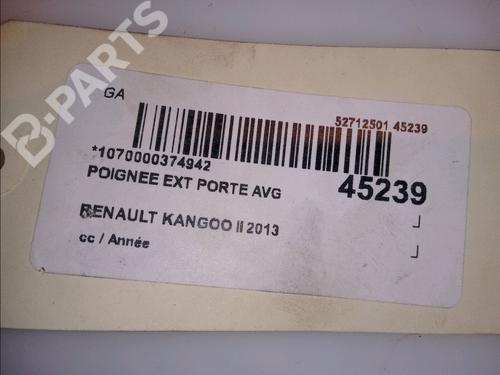 Front left exterior door handle RENAULT KANGOO Express (FW0/1_) 1.5 dCi 110 (FW06, FW12) | BP11102340C128 