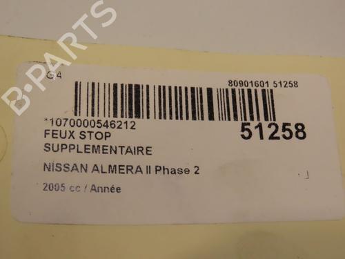 Third brake light NISSAN ALMERA II Hatchback (N16) 1.8 | BP23098809L11 - Image 4