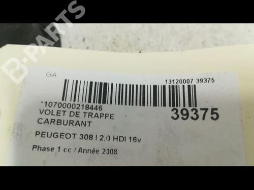 Fuel flap PEUGEOT 308 I (4A_, 4C_) 2.0 HDi | BP9606290C131