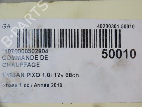Climate control NISSAN PIXO (UA0) 1.0 | BP18415129I5 