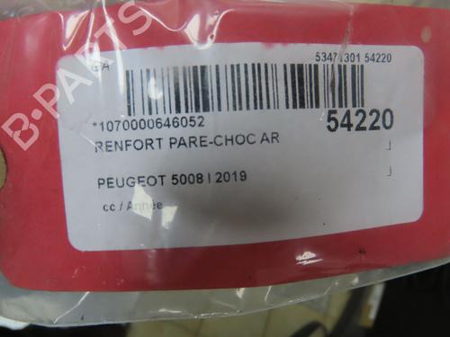 Used Rear bumper reinforcement PEUGEOT 5008 II (MC_, MJ_, MR_, M4_) 1.2 THP (MRHNYH, MRHNYW, MRHNSJ, MRHNSU, MRHNSM) (131 hp) 28802165
