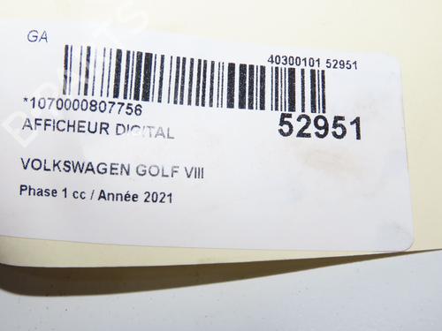 Display VW GOLF VIII (CD1, DA1) 2.0 GTI Clubsport | BP38942664C48 - Image 4