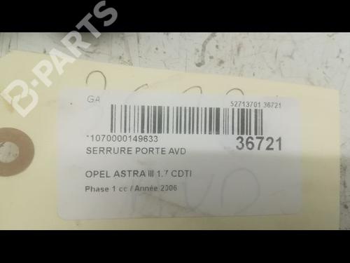 Front right lock OPEL ASTRA H GTC (A04) 1.7 CDTi (L08) | BP9600701C97 