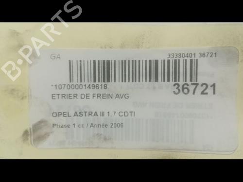 Left front brake caliper OPEL ASTRA H GTC (A04) 1.7 CDTi (L08) | BP14878168M105 