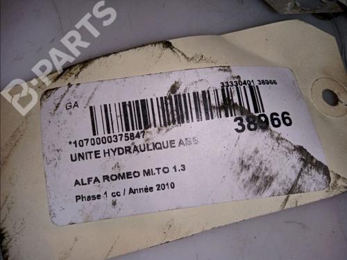 ABS pump ALFA ROMEO MITO (955_) 1.3 MultiJet (955AXP1A, 955AYC1A) | BP11100257M43 