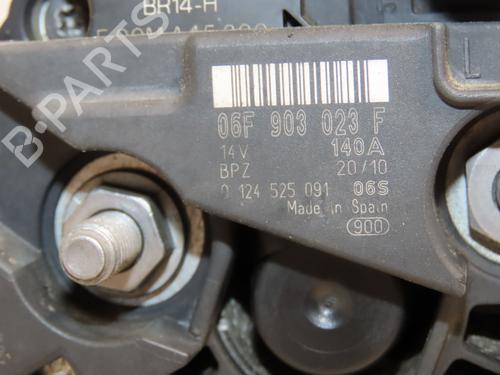 Used Alternator VW POLO V (6R1, 6C1) 1.6 TDI (90 hp) 28829059