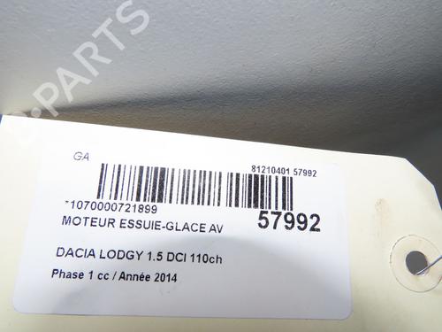 Front wiper motor DACIA LODGY (JS_) 1.5 dCi (JSMC, JSAF) | BP36310693M29 - Image 4