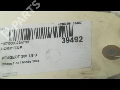 Instrument cluster PEUGEOT 306 Hatchback (7A, 7C, N3, N5) 1.9 D | BP9606873C47 