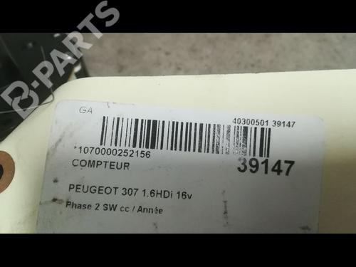 Instrument cluster PEUGEOT 307 Break (3E) 1.6 HDi 110 | BP9609906C47 