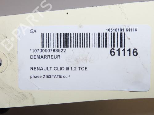 Used Starter Starter RENAULT CLIO III Grandtour (KR0/1_) 1.2 16V (103 hp) 40517990 40517990