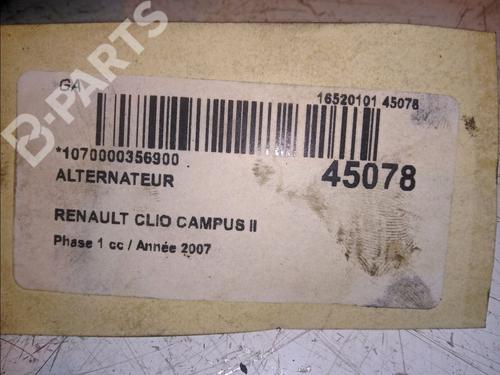 Generator RENAULT CLIO II (BB_, CB_) 1.2 (BB0A, BB0F, BB10, BB1K, BB28, BB2D, BB2H, CB0A,... | BP11099342M7 