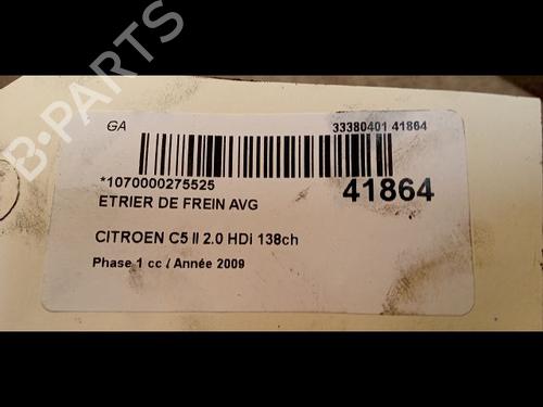 left-front-brake-caliper-citroen-c5-iii-rd_-20-hdi-rdrhd8-rdrhdj-rdrhr8-rdrhrj-4400v3-2008-2009-2010-2011-2012-2013-2014-2015-2016-2017-14878364 main image