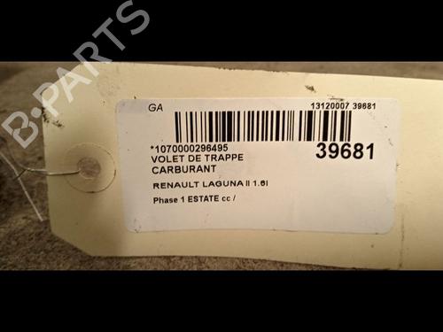 Used Fuel flap RENAULT LAGUNA II Grandtour (KG0/1_) 1.6 16V (KG0A, KG0L) (107 hp) 23171385