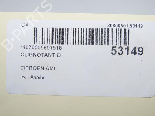 Right front indicator CITROËN AMI (9A_) Electric (9AZ2CA) | BP36495611C33 - Image 6