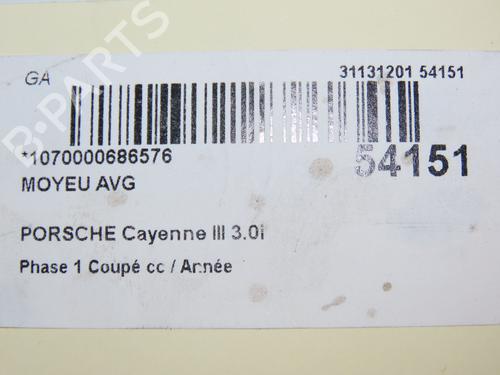 Right front steering knuckle PORSCHE CAYENNE (9YA) 3.0 E-Hybrid AWD (9YAAE1) | BP30740769M26