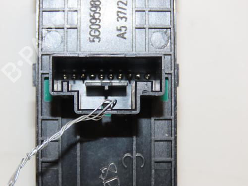 Left front window switch SEAT LEON (KL1, KLG) 1.5 eTSI | BP17868511I27 - Image 3
