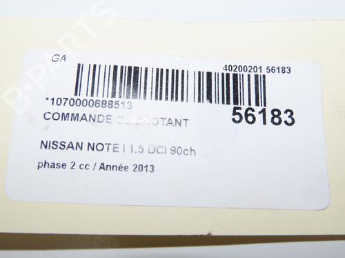 Used Steering column stalk NISSAN NOTE (E11, NE11) 1.5 dCi (90 hp) 31796630