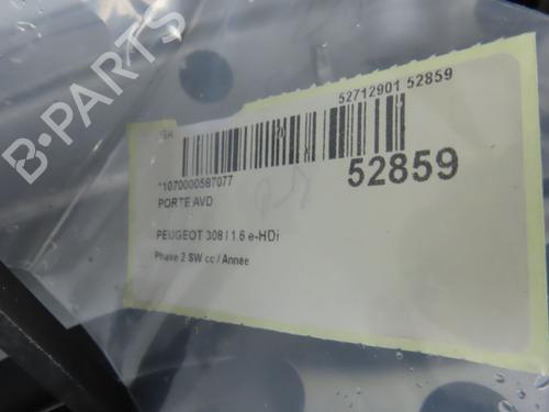 Right front door PEUGEOT 308 SW I (4E_, 4H_) 1.6 HDi | BP28968562C3 