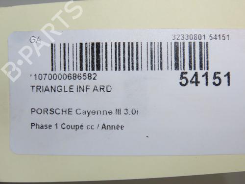 Used Right rear suspension arm PORSCHE CAYENNE (9YA) 3.0 E-Hybrid AWD (9YAAE1) (462 hp) 30740773