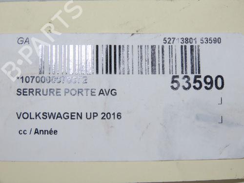 Venstre fortil lås VW UP! (121, 122, BL1, BL2, BL3, 123) 1.0 (60 hp) 31692766