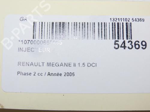 Spreder / Dyse RENAULT MEGANE II Estate (KM0/1_) 1.5 dCi (KM16, KM1E) (106 hp) 28801384