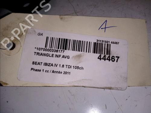 Left front suspension arm SEAT IBIZA IV (6J5, 6P1) 1.6 TDI | BP14876529M12 