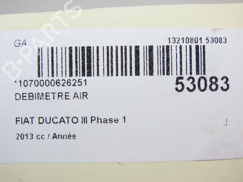 Mass air flow sensor FIAT DUCATO Van (250_) 115 Multijet 2,0 D | BP28828793M95 - Image 7