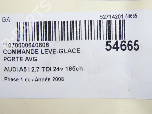 Left front window switch AUDI A5 (8T3) 2.7 TDI | BP31634208I27 