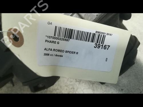 Used Left headlight ALFA ROMEO SPIDER (939_) 2.2 JTS (939EXB1B, 939EXB11) (185 hp) 23177764