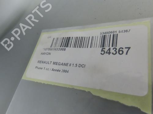 Used Tailgate RENAULT MEGANE II (BM0/1_, CM0/1_) 1.5 dCi (BM02, BM13, BM2A, CM02, CM13) (101 hp) 28969228