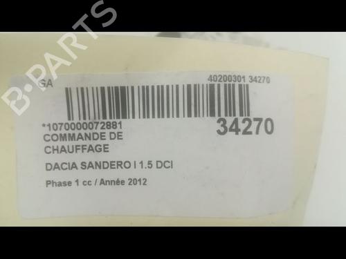 Used Climate control DACIA SANDERO 1.5 dCi (88 hp) 9595865