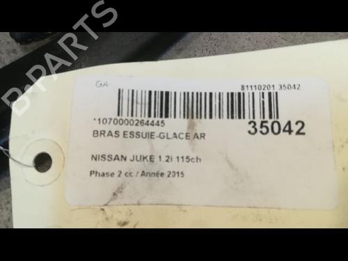 Rear windshield wiper arm NISSAN JUKE (F15) 1.2 DIG-T | BP14880949C144 