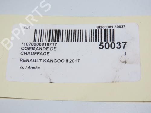 Climate control RENAULT KANGOO Express (FW0/1_) Z.E. (FW0Z, FW1Z) | BP32399653I5