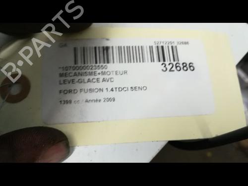 Used Front right window mechanism FORD FUSION (JU_) 1.4 TDCi (68 hp) 9605188