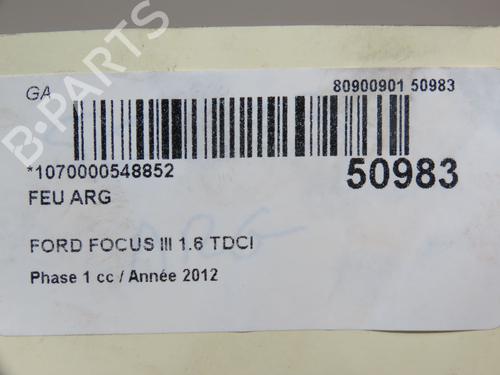 Left taillight FORD FOCUS III 1.6 TDCi | BP19061266C34 