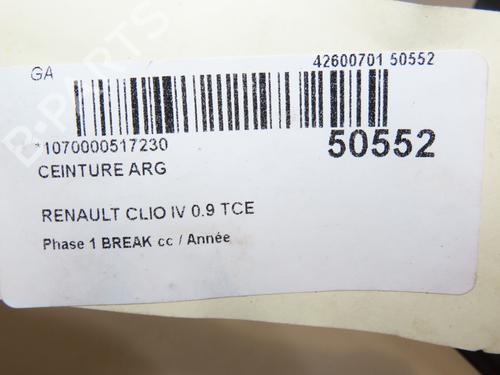 Used Rear left belt tensioner RENAULT CLIO IV Grandtour (KH_) 0.9 TCe 90 (90 hp) 24344416