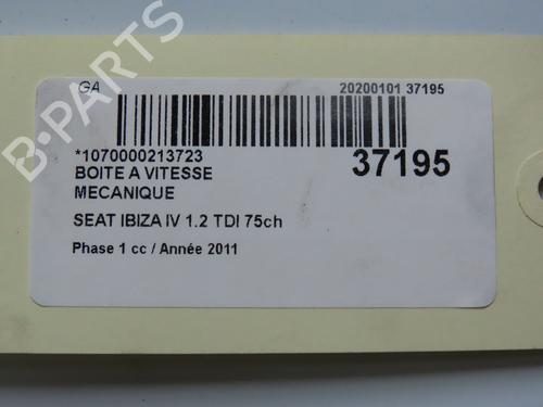Used Gearbox SEAT IBIZA IV (6J5, 6P1) 1.2 TDI (75 hp) 9605902