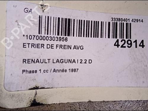 Used Left front brake caliper RENAULT LAGUNA I (B56_, 556_) 2.2 D (B56F/2) (83 hp) 14878419
